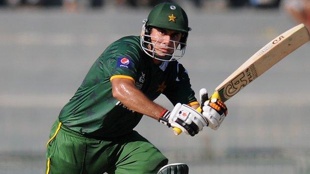 India v Pakistan: Nasir Jamshed ton clinches ODI series - BBC Sport