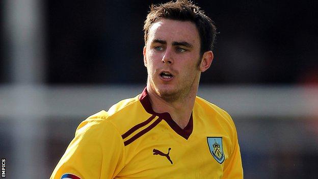 Burnley winger Keith Treacy