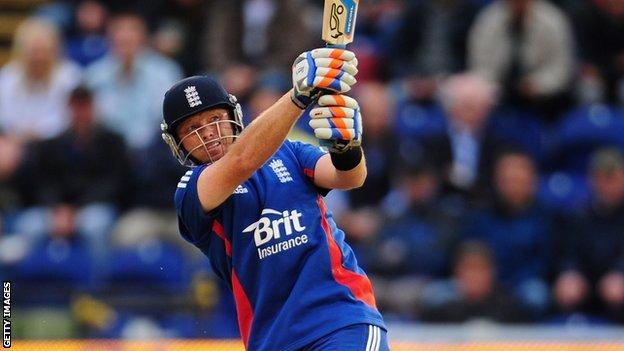 Ian Bell made 91 for England