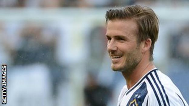 Beckham could be set for a return to England at Upton Park