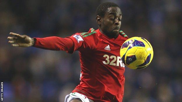Swansea City's Nathan Dyer