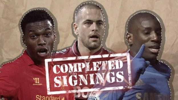 Completed signing