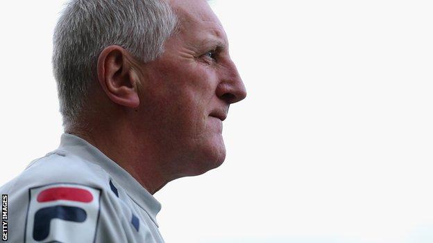 Tranmere Rovers manager Ronnie Moore