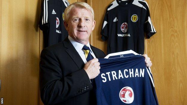 New Scotland manager Gordon Strachan