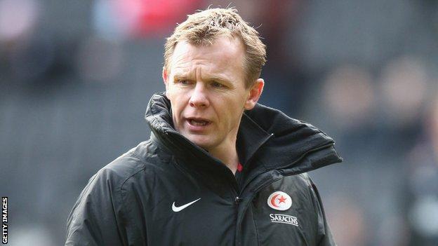 Saracens coach Mark McCall was previously in charge of Ulster