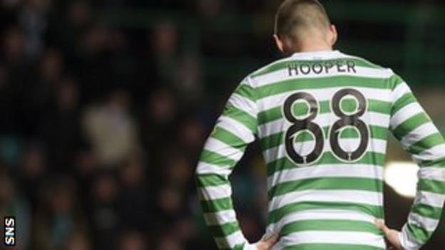Celtic striker Gary Hooper