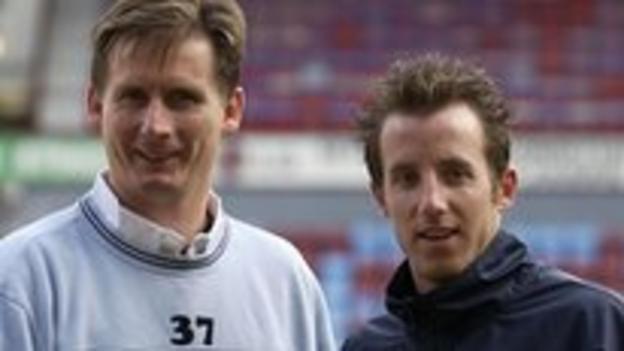 Glenn Roeder and Lee Bowyer