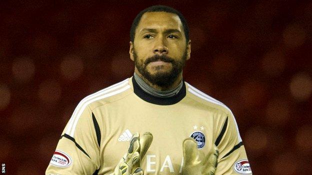 Goalkeeper Jason Brown Makes Aberdeen Exit Bbc Sport 1623