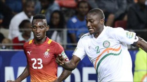 Niger rely heavily on Moussa Maazou (R)
