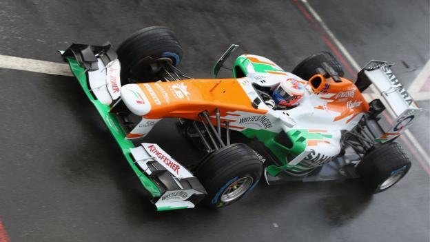 The new Force India VJM06
