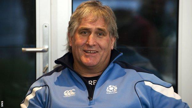 Scotland interim coach Scott Johnson