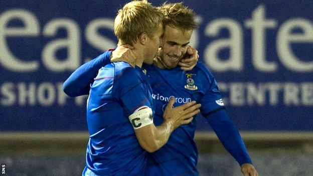 Richie Foran and Andrew Shinie are key players for Inverness
