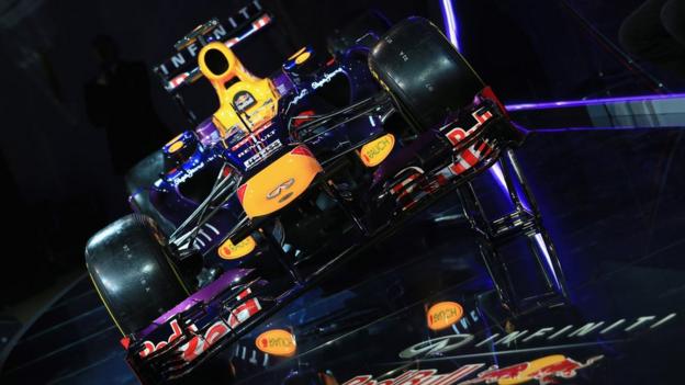 Red Bull's RB9 car