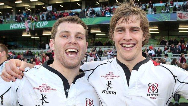 Darren Cave and Andrew Trimble are among four players added to the Ireland squad as cover