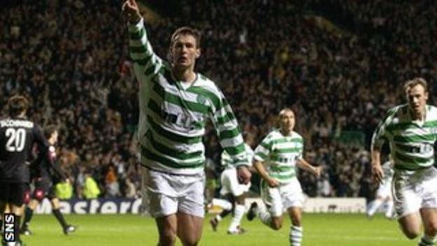 Chris Sutton scored twice against Juventus in a 4-3 win