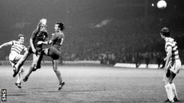 Murdo MacLeod was on target against Juve in Glasgow
