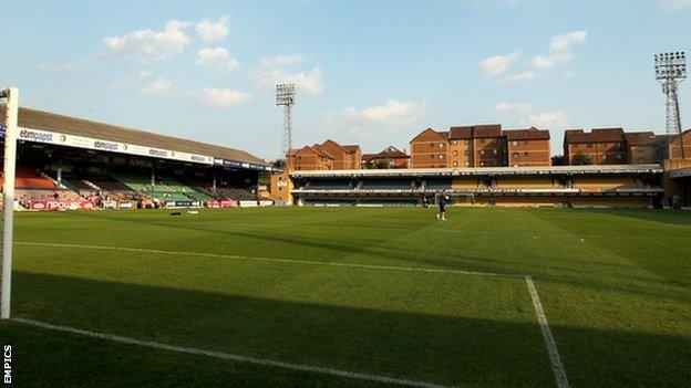 Roots Hall, home of Southend United