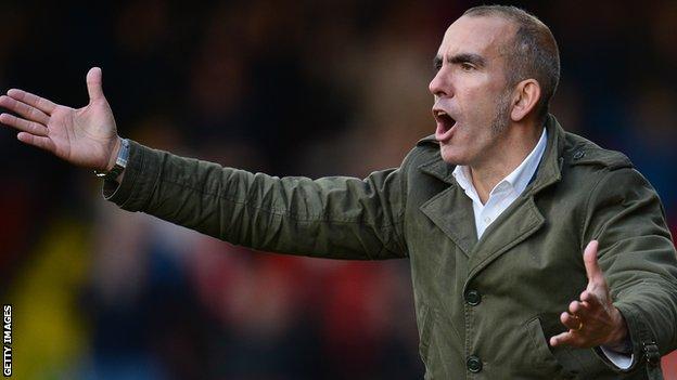 Former Swindon manager Paolo Di Canio