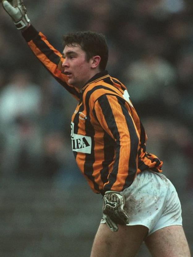 Oisin McConville in action for Crossmaglen Rangers in December 1996