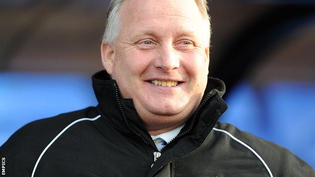 Bury manager Kevin Blackwell
