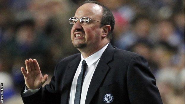 Chelsea interim boss Rafael Benitez