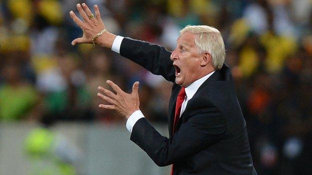South Africa coach Gordon Igesund