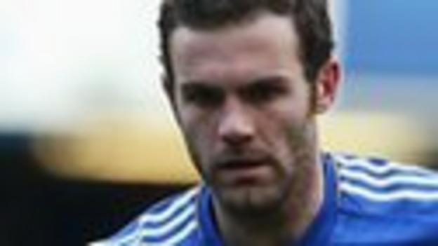 Chelsea playmaker Juan Mata
