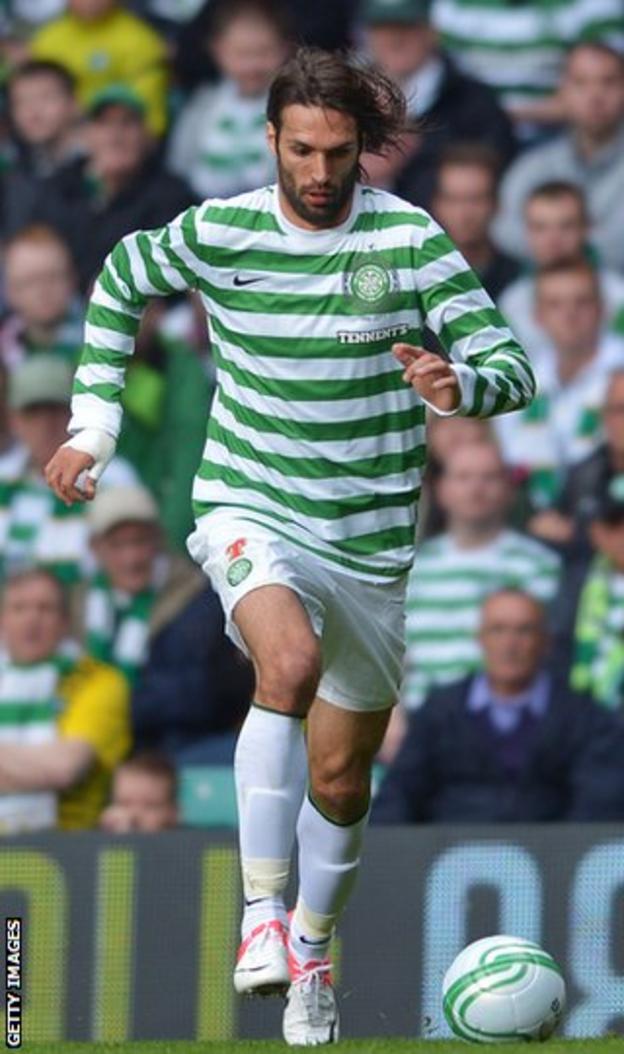 Celtic forward Georgios Samaras