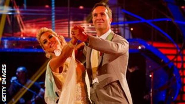 Michael Vaughan on Strictly Come Dancing
