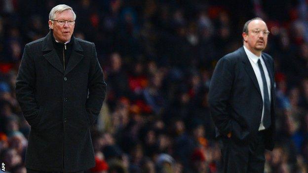 Sir Alex Ferguson and Rafael Benitez