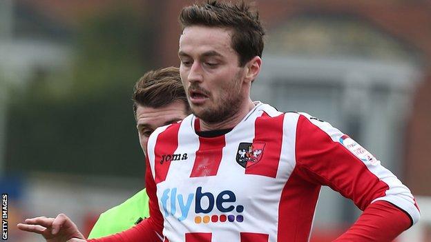 Exeter City's Matt Oakley could miss the rest of the season - BBC Sport