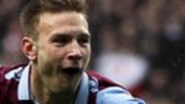 Aston Villa striker Andreas Weimann