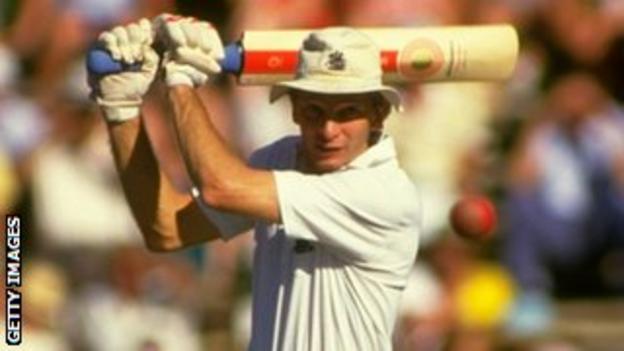 David Gower playing for England