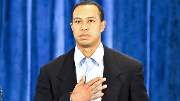 Tiger Woods makes a public apology at the home of the PGA Tour in Sawgrass