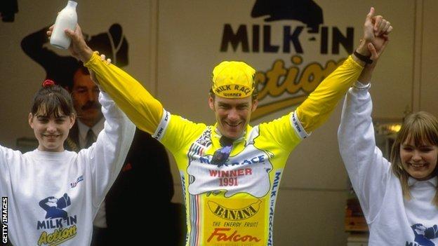 1991 Milk Race winner Chris Walker