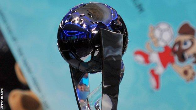 The Under-20 World Cup trophy