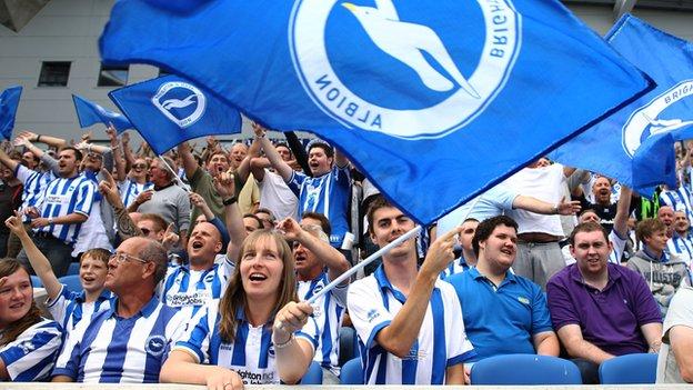 Brighton Fans Report Homophobic Abuse To Fa Bbc Sport