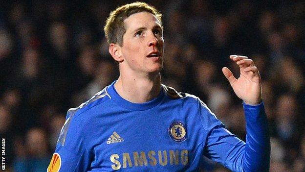 Chelsea's Fernando Torres 'fighting' to return to form - BBC Sport