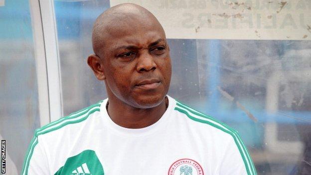 Nigeria coach Stephen Keshi