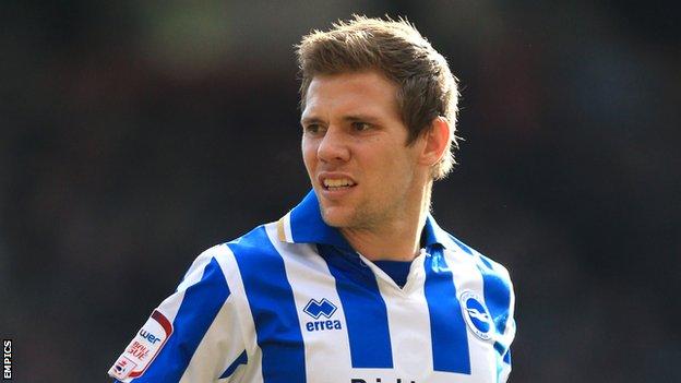 Dean Hammond eyes promotion with Brighton & Hove Albion - BBC Sport