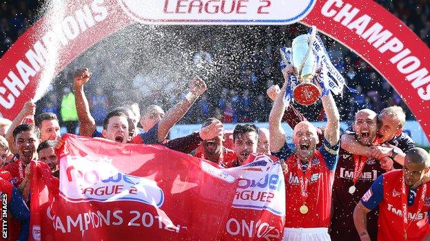 Gillingham lift League Two title