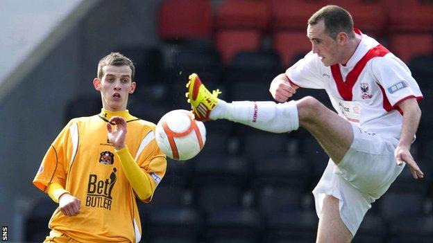 Airdrie United v Dumbarton