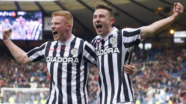 St Mirren: Dummett and Newton offered Newcastle deals - BBC Sport