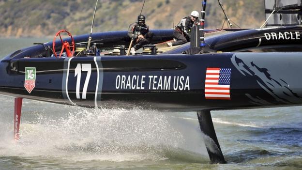 America's Cup: Boats that fly - sailing as you have never seen it before -  BBC Sport