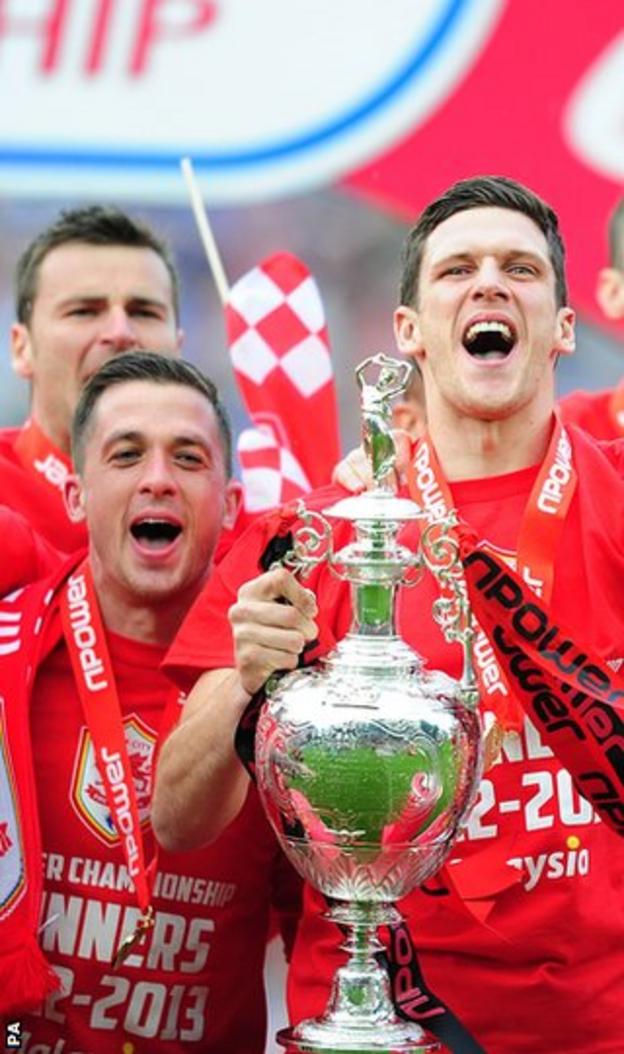 Cardiff City won the English Championship title