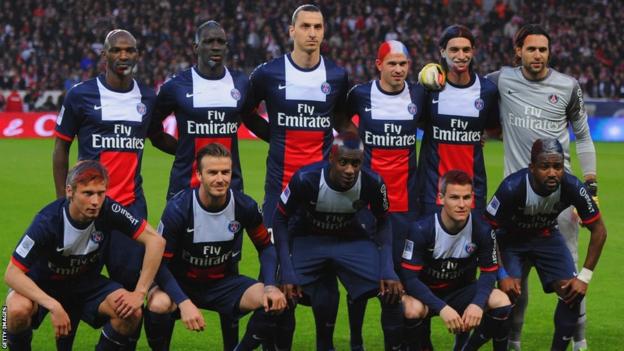 David Beckham; Paris St Germain