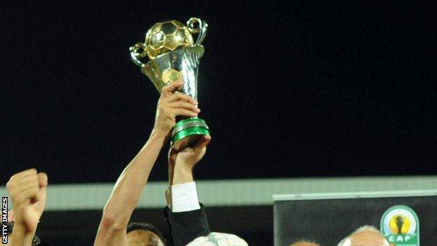The African Confederation Cup trophy