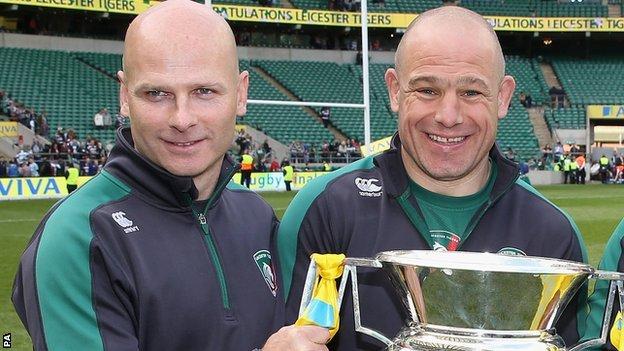 Leicester Tigers: Paul Burke to take over as backs coach - BBC Sport
