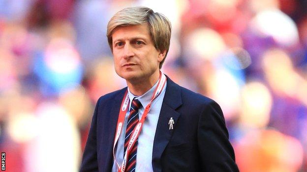 Crystal Palace: Steve Parish faces 'luxury problems' after promotion - BBC Sport