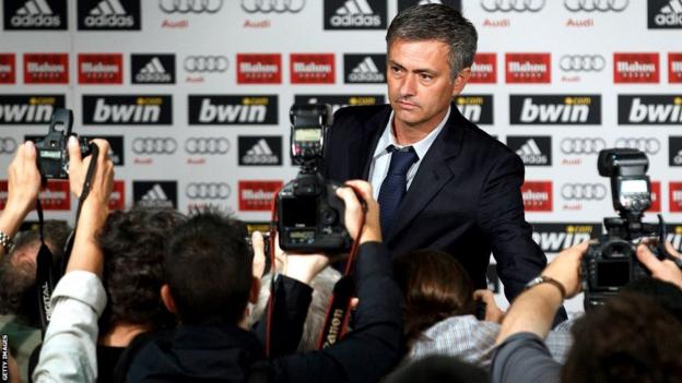 Jose Mourinho is revealed as the new coach of Real Madrid